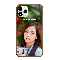 Чехол iPhone 11 Pro матовый Blackpink Jisoo, цвет: 3D-коричневый