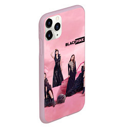 Чехол iPhone 11 Pro матовый Blackpink poster, цвет: 3D-розовый — фото 2