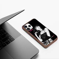 Чехол iPhone 11 Pro матовый Blackpink lovely Lisa, цвет: 3D-коричневый — фото 2