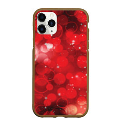 Чехол iPhone 11 Pro матовый Red fantasy, цвет: 3D-коричневый