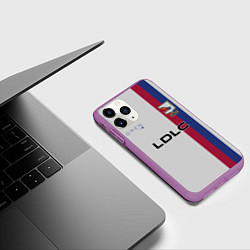 Чехол iPhone 11 Pro матовый LDLC OL форма, цвет: 3D-фиолетовый — фото 2