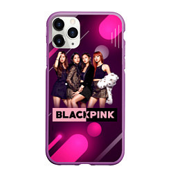 Чехол iPhone 11 Pro матовый Kpop Blackpink, цвет: 3D-фиолетовый