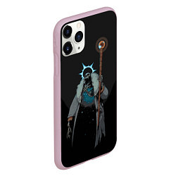 Чехол iPhone 11 Pro матовый Опасный Лич, цвет: 3D-розовый — фото 2