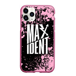 Чехол iPhone 11 Pro матовый Stray kids - pink maxident, цвет: 3D-малиновый