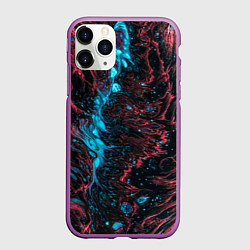 Чехол iPhone 11 Pro матовый Abstract divorces, цвет: 3D-фиолетовый
