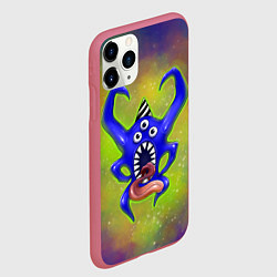 Чехол iPhone 11 Pro матовый Nabnab - паук, цвет: 3D-малиновый — фото 2
