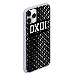 Чехол iPhone 11 Pro матовый Dope street market DXIII, цвет: 3D-светло-сиреневый — фото 2