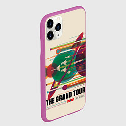 Чехол iPhone 11 Pro матовый Гранд тур - Наса, цвет: 3D-фиолетовый — фото 2