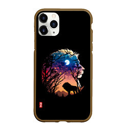 Чехол iPhone 11 Pro матовый Эфирная гордость, цвет: 3D-коричневый