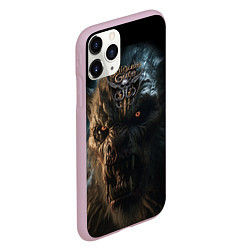 Чехол iPhone 11 Pro матовый Baldurs Gate 3 оборотень, цвет: 3D-розовый — фото 2