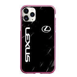 Чехол iPhone 11 Pro матовый Lexus - minimalism