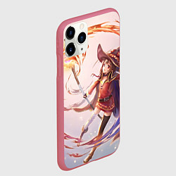 Чехол iPhone 11 Pro матовый Коносуба Мэгумин, цвет: 3D-малиновый — фото 2