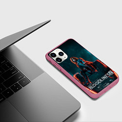 Чехол iPhone 11 Pro матовый Мистер Дамп Vampire the masquerade bloodlines 2, цвет: 3D-малиновый — фото 2