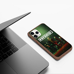 Чехол iPhone 11 Pro матовый Грабители Payday 3, цвет: 3D-коричневый — фото 2