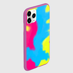 Чехол iPhone 11 Pro матовый Тай-дай из фильма Барби, цвет: 3D-фиолетовый — фото 2