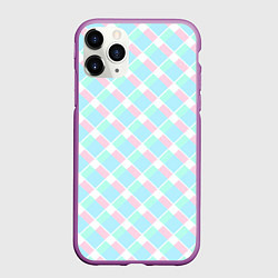 Чехол iPhone 11 Pro матовый Клетка из фильма Барби, цвет: 3D-фиолетовый