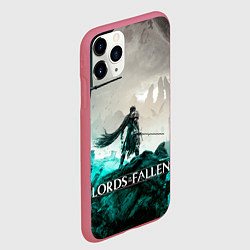 Чехол iPhone 11 Pro матовый Герой Lords of the fallen, цвет: 3D-малиновый — фото 2