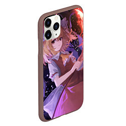 Чехол iPhone 11 Pro матовый Touhou Project Flandre Scarlet, цвет: 3D-коричневый — фото 2