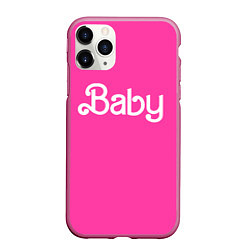 Чехол iPhone 11 Pro матовый Барби ребенок