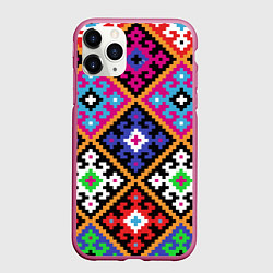 Чехол iPhone 11 Pro матовый Колорит