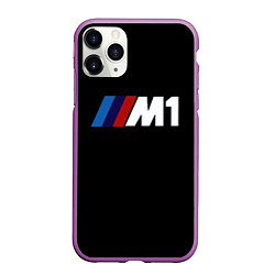 Чехол iPhone 11 Pro матовый Bmw sport formula 1, цвет: 3D-фиолетовый