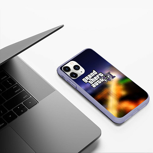 Чехол iPhone 11 Pro матовый Gra 6 exclusive / 3D-Светло-сиреневый – фото 3