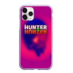 Чехол iPhone 11 Pro матовый Hunter х Hunter anime, цвет: 3D-светло-сиреневый