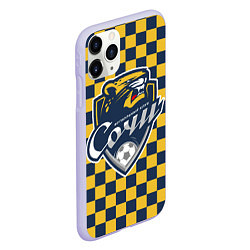 Чехол iPhone 11 Pro матовый FC Sochi - ФК Сочи, цвет: 3D-светло-сиреневый — фото 2