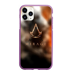 Чехол iPhone 11 Pro матовый Assassins creed mirage, цвет: 3D-фиолетовый