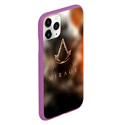 Чехол iPhone 11 Pro матовый Assassins creed mirage, цвет: 3D-фиолетовый — фото 2