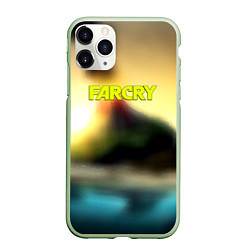 Чехол iPhone 11 Pro матовый Farcry tropicano, цвет: 3D-салатовый