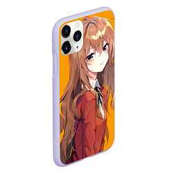 Чехол iPhone 11 Pro матовый Toradora Тайга Айсака, цвет: 3D-светло-сиреневый — фото 2