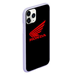 Чехол iPhone 11 Pro матовый Honda sportcar, цвет: 3D-светло-сиреневый — фото 2