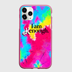 Чехол iPhone 11 Pro матовый I am kenough - meme, цвет: 3D-малиновый
