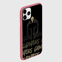 Чехол iPhone 11 Pro матовый Gaimin Gladiators style, цвет: 3D-малиновый — фото 2