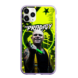 Чехол iPhone 11 Pro матовый The Prodigy Keith Flint, цвет: 3D-светло-сиреневый