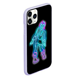 Чехол iPhone 11 Pro матовый Neon undead, цвет: 3D-светло-сиреневый — фото 2