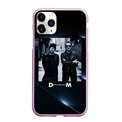 Чехол iPhone 11 Pro матовый Depeche Mode - Мартин и Дэйв, цвет: 3D-розовый