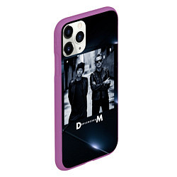 Чехол iPhone 11 Pro матовый Depeche Mode - Мартин и Дэйв, цвет: 3D-фиолетовый — фото 2