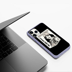 Чехол iPhone 11 Pro матовый Avispas Negras - Кубинский спецназ, цвет: 3D-светло-сиреневый — фото 2