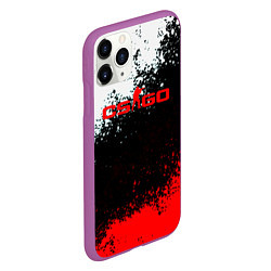 Чехол iPhone 11 Pro матовый Contra краски, цвет: 3D-фиолетовый — фото 2