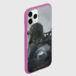 Чехол iPhone 11 Pro матовый STALKER 2 одиночка постер, цвет: 3D-фиолетовый — фото 2