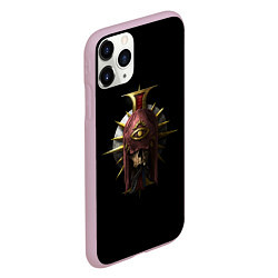Чехол iPhone 11 Pro матовый Вархаммер - Навигатор эзотерический, цвет: 3D-розовый — фото 2