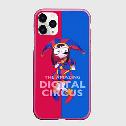 Чехол iPhone 11 Pro матовый Помни в ужасе The amazing digital circus, цвет: 3D-малиновый