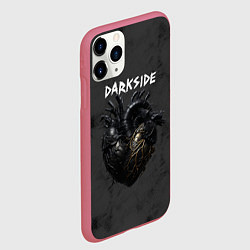 Чехол iPhone 11 Pro матовый Bring Me the Horizon - darkside, цвет: 3D-малиновый — фото 2