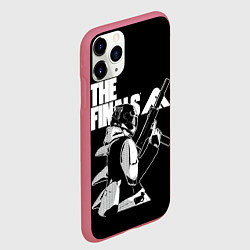 Чехол iPhone 11 Pro матовый The Finals игра, цвет: 3D-малиновый — фото 2