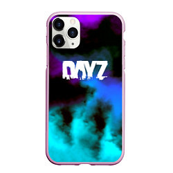 Чехол iPhone 11 Pro матовый Dayz неоновый космос, цвет: 3D-розовый