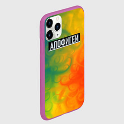 Чехол iPhone 11 Pro матовый Апофегей с ошибкой, цвет: 3D-фиолетовый — фото 2