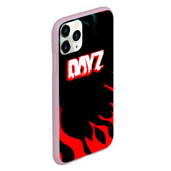 Чехол iPhone 11 Pro матовый Dayz flame, цвет: 3D-розовый — фото 2