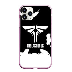 Чехол iPhone 11 Pro матовый The Last of Us цикады перо, цвет: 3D-розовый